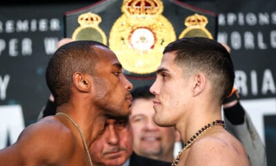 LR SHO WEIGH IN LARA VS CASTAÑO TRAPPFOTOS 03012019 0882