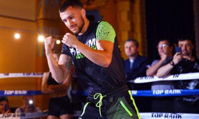 Lomachenko shadowbox