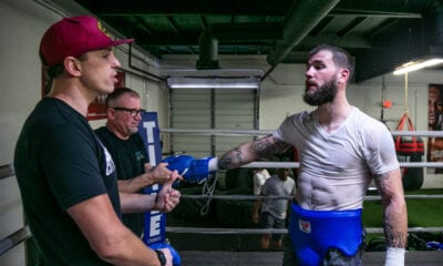 Caleb Plant Sparring 07 20 2019 Training camp Nabeel Ahmad Premier Boxing Champions