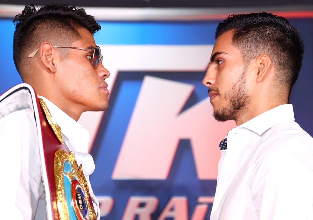 Emanuel Navarrete vs Francisco De Vaca faceoff
