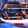 Jessie Magdaleno vs Rafael Rivera knockdown