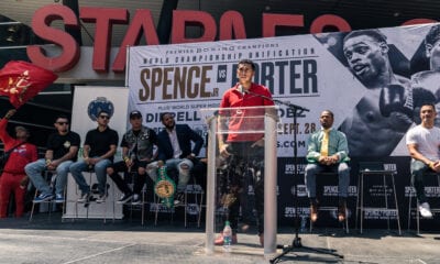 Spence vs Porter Press Conference August 13 2019 Presser Ryan Hafey Premier Boxing Champions