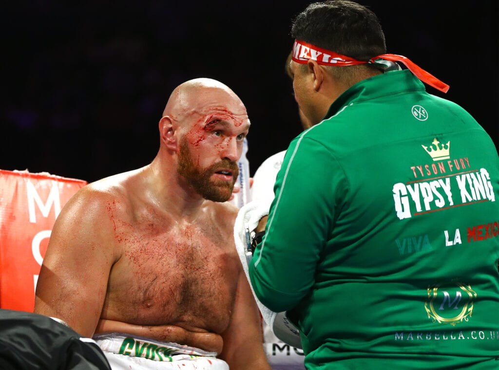 Fury hangs on and survives Wallin in Las Vegas | Big Fight ...