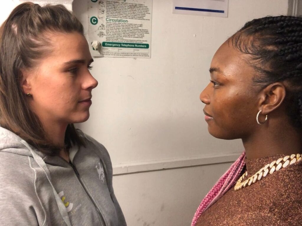 Marshall and Shields have stare down Saturday - Big Fight Weekend