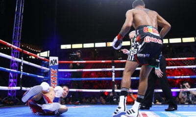 Miguel Berchelt vs Jason Sosa knockdown