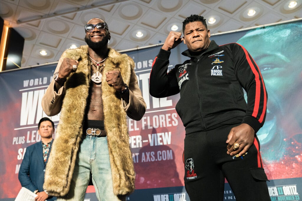 Wilder vs Ortiz Grand Arrivals November 19 2019 11 23 2019 Grand Arrivals Ryan Hafey Premier Boxing Champions