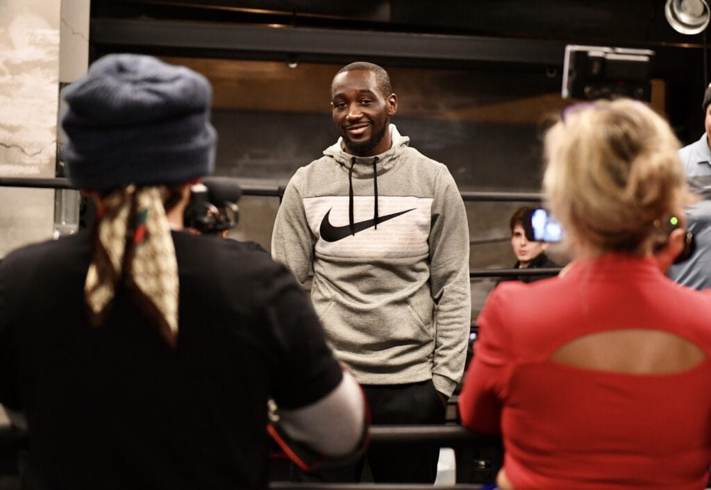 Terence Crawford media interview