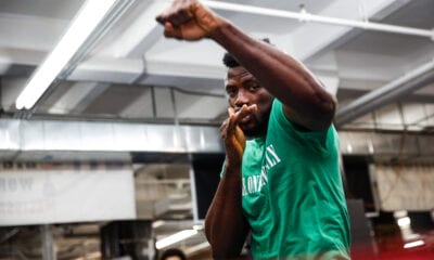 Efe Ajagba Blasts Out Howard In Three Saturday
