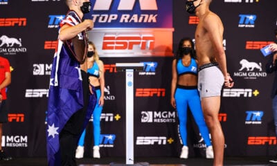 Andrew Moloney vs Joshua Franco faceoff