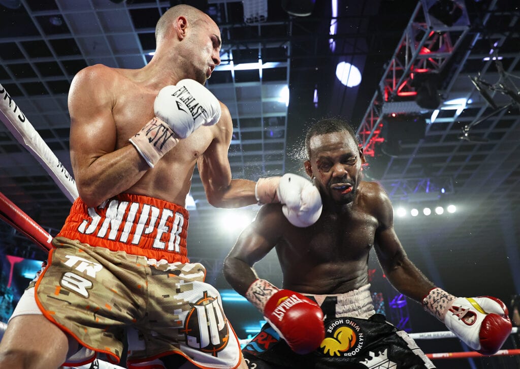 Jose Pedraza vs Mikkel Les Pierre money shot
