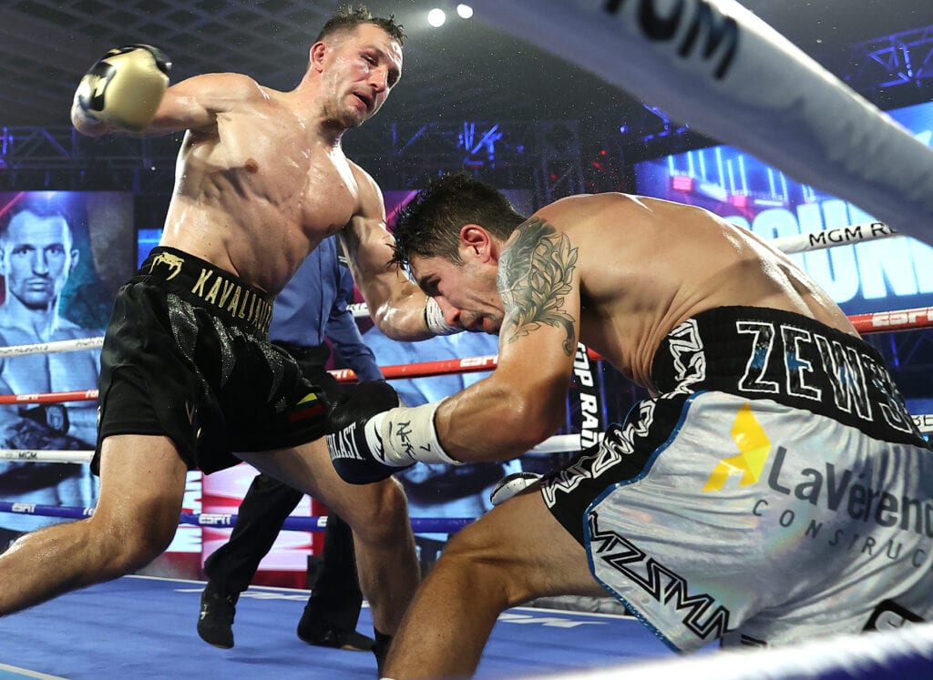 Mean Machine Kavaliauskas Stops Zewski Big Fight Weekend