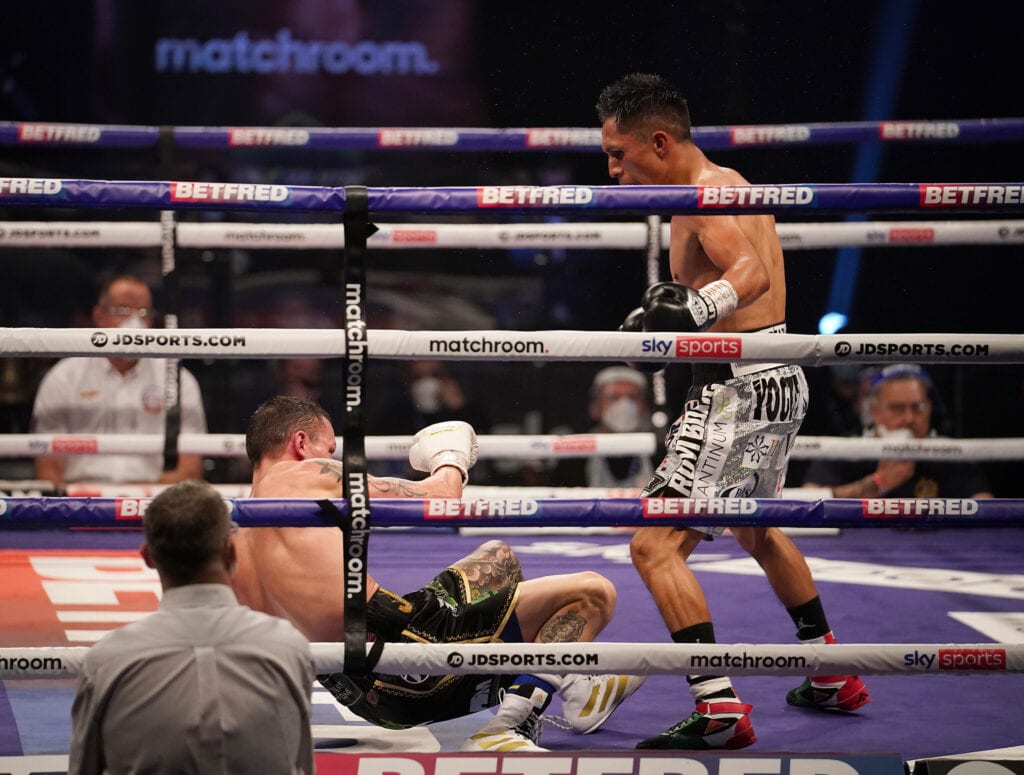 Josh Warrington stunned by Mauricio Lara 9th Round KO
