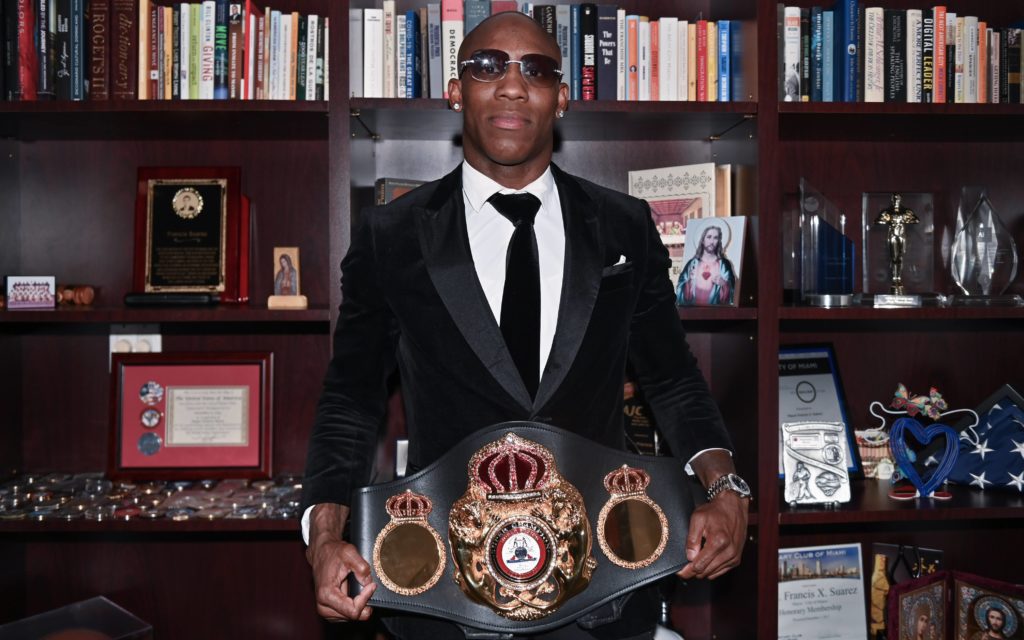 Yordenis Ugás Given Key To City In Miami