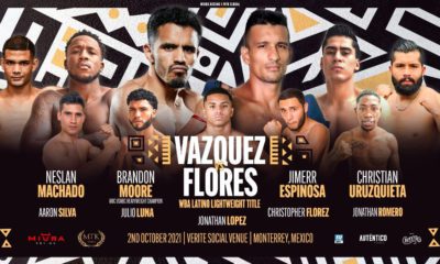 Miguel Vazquez Back In Action On ESPN+