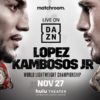 Lopez-Kambosos Set For DAZN In Nov.