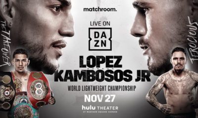 Lopez-Kambosos Set For DAZN In Nov.