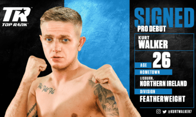Top Rank Signs Kurt Walker