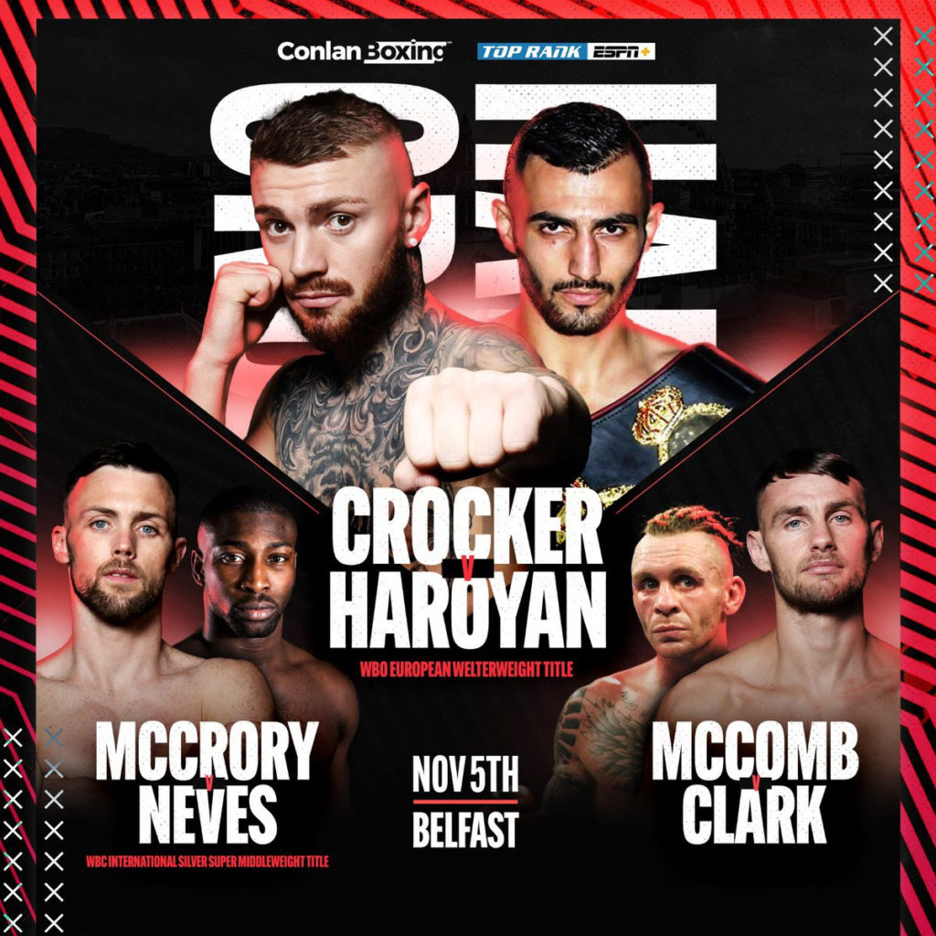 Lewis Crocker- Aretem Haroyan on ESPN Plus