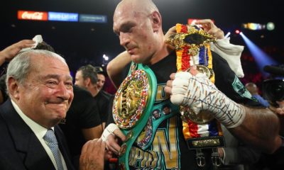 Top Rank's Arum Suggests Tyson Fury-Usyk Could Be Coming
