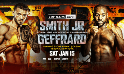 Johnson Out, Geffrard In To Face Joe Smith Jr
