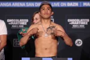 Julio Cesar Martinez vs. Angelino Cordova Postponed