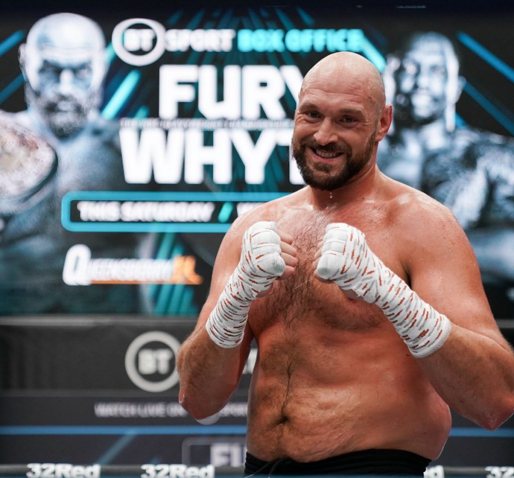 Fury Not Bothered Dillian Whyte Skipped Tuesday Media Workout