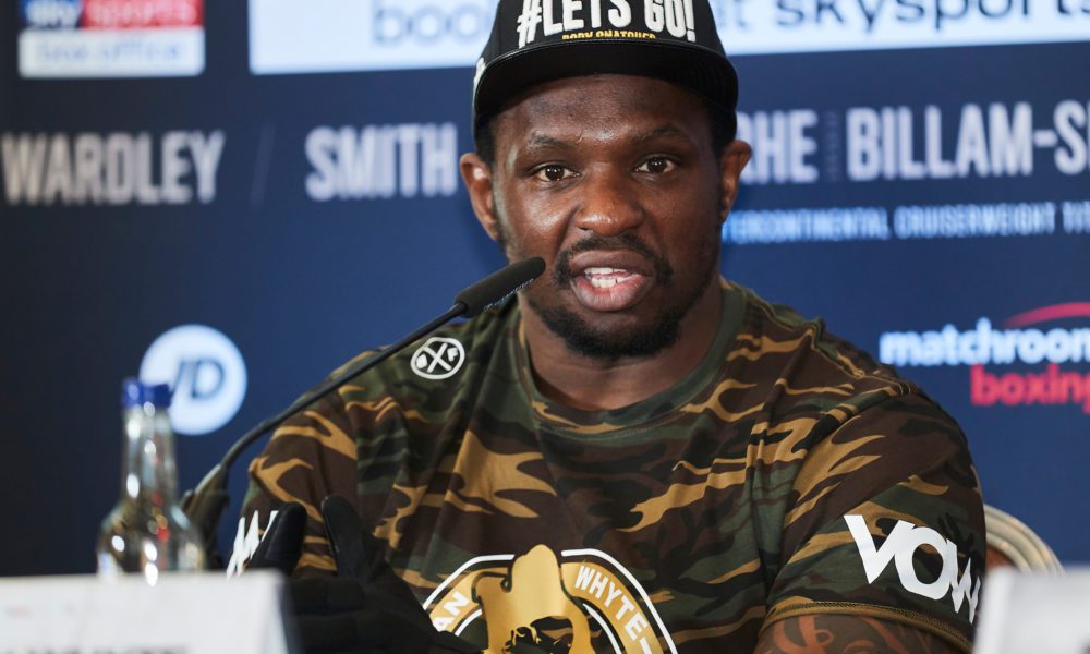 Dillian Whyte Eyes Bigger Fights After Dec.14 Tetteh Clash