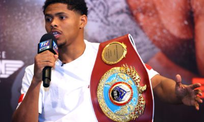 Shakur Stevenson Misses Weight- Stripped Of Unified Titles