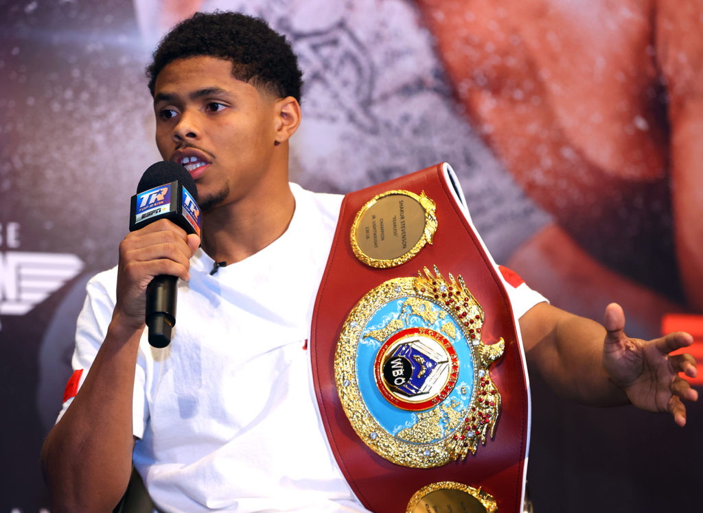 Shakur Stevenson Misses Weight- Stripped Of Unified Titles