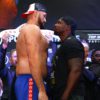 Tyson Fury Lighter Dillian Whyte Heavier At Friday Weigh-In