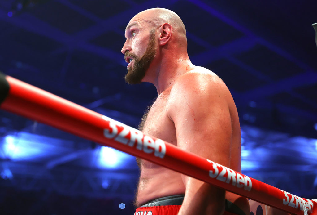 Tyson Fury sends a brutal foul mouthed warning to the heavyweight division