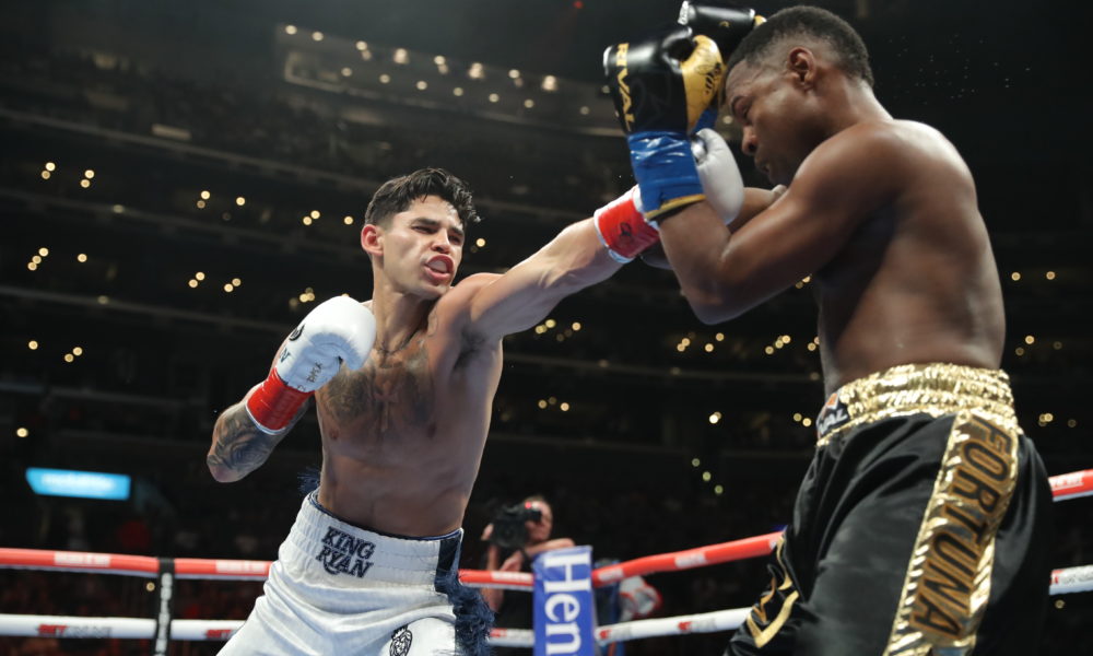 Ryan Garcia announces comeback fight with Teofimo Lopez