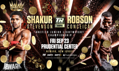 Top Rank Announces Shakur Stevenson September Defense