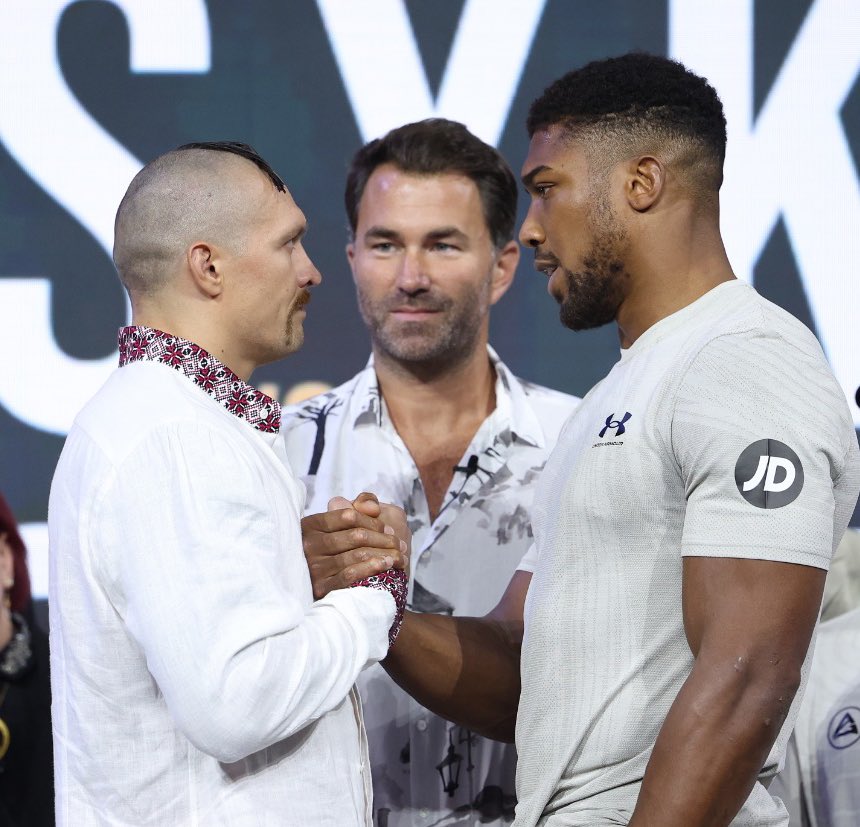 Oleksandr Usyk Anthony Joshua Rematch By The Numbers