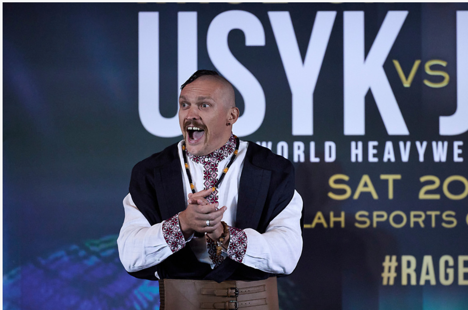 Oleksandr Usyk Looks To Uplift Ukraine Saturday Night