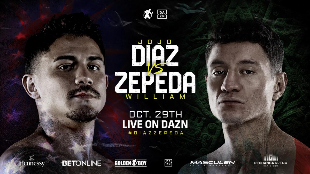 Golden Boy Moves JoJo Diaz-William Zepeda To October 29th