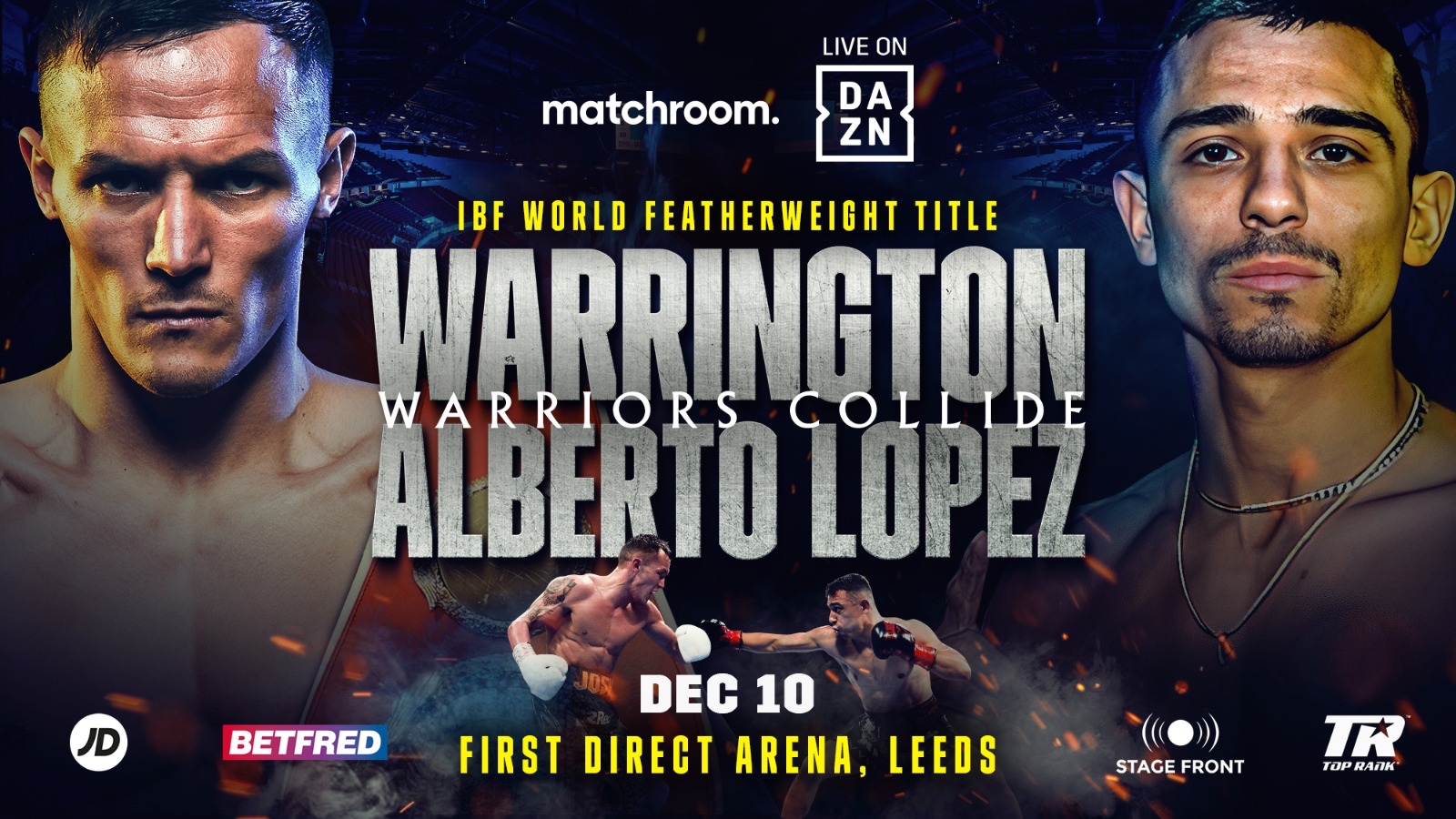 IBF Champ Josh Warrington To Return December 10th