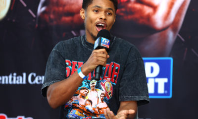 Shakur Stevenson Ready To Deliver In Front Of Home Fans?