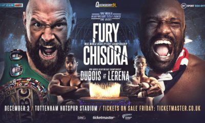 Top Rank Confirms Tyson Fury Against Chisora December 3rd
