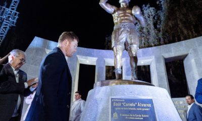 Canelo Alvarez Gets Life Sized Statue In Mexico