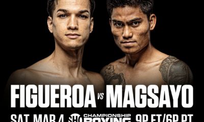 Showtime/PBC Pivots To Brandon Figueroa Against Mark Magsayo
