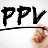 ppv pay per view acronym marker internet marketing concept background 214615268