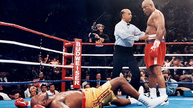 How many times did George Foreman win the Heavyweight Title? - Big ...