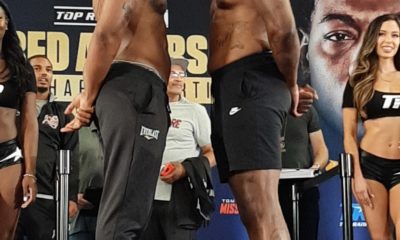 Anderson vs Martin Weigh In