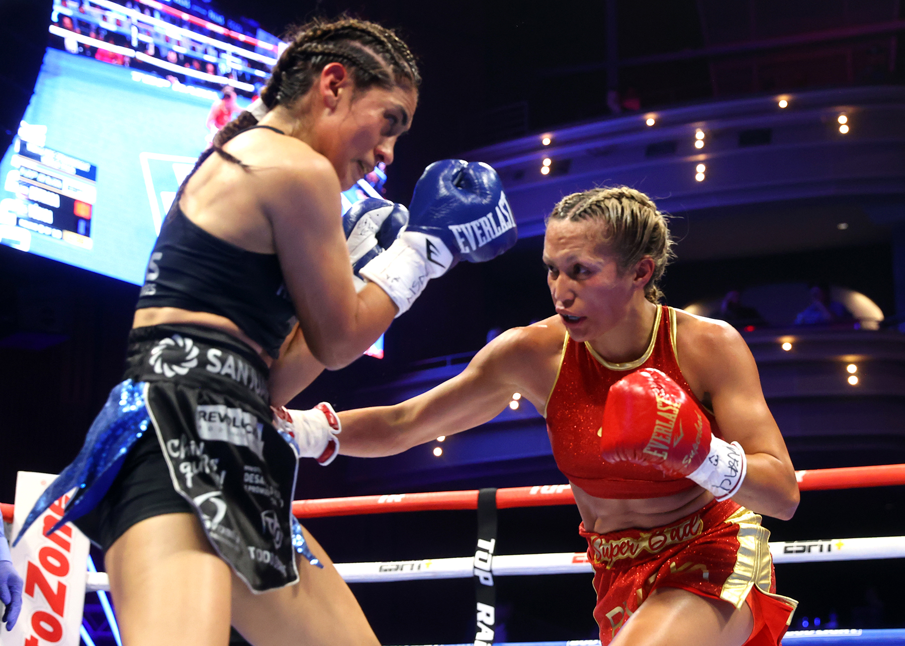 Seniesa Estrada Claims Unanimous Decision Over Leonela Yudica - Big 