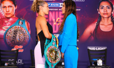 Seniesa Estrada faces off against Leonela Yudica