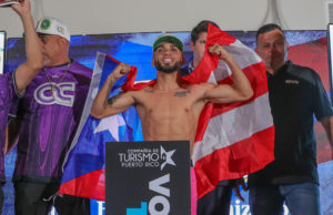 Oscar Collazo Headlines In Puerto Rico For First Defense