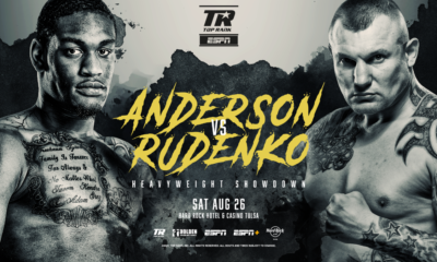 Jared Anderson takes on Andriy Rudenko