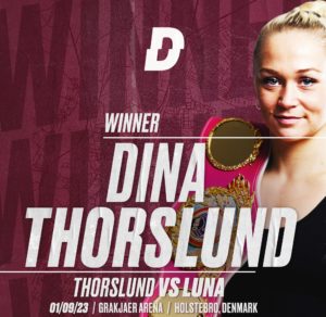 Dina Thorslund Unifies Titles With Win Over Yuliahn Luna