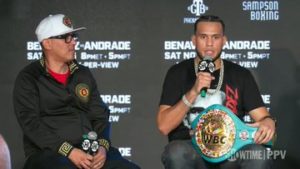 David Benavidez Knows Demetrius Andrade Is Big Threat